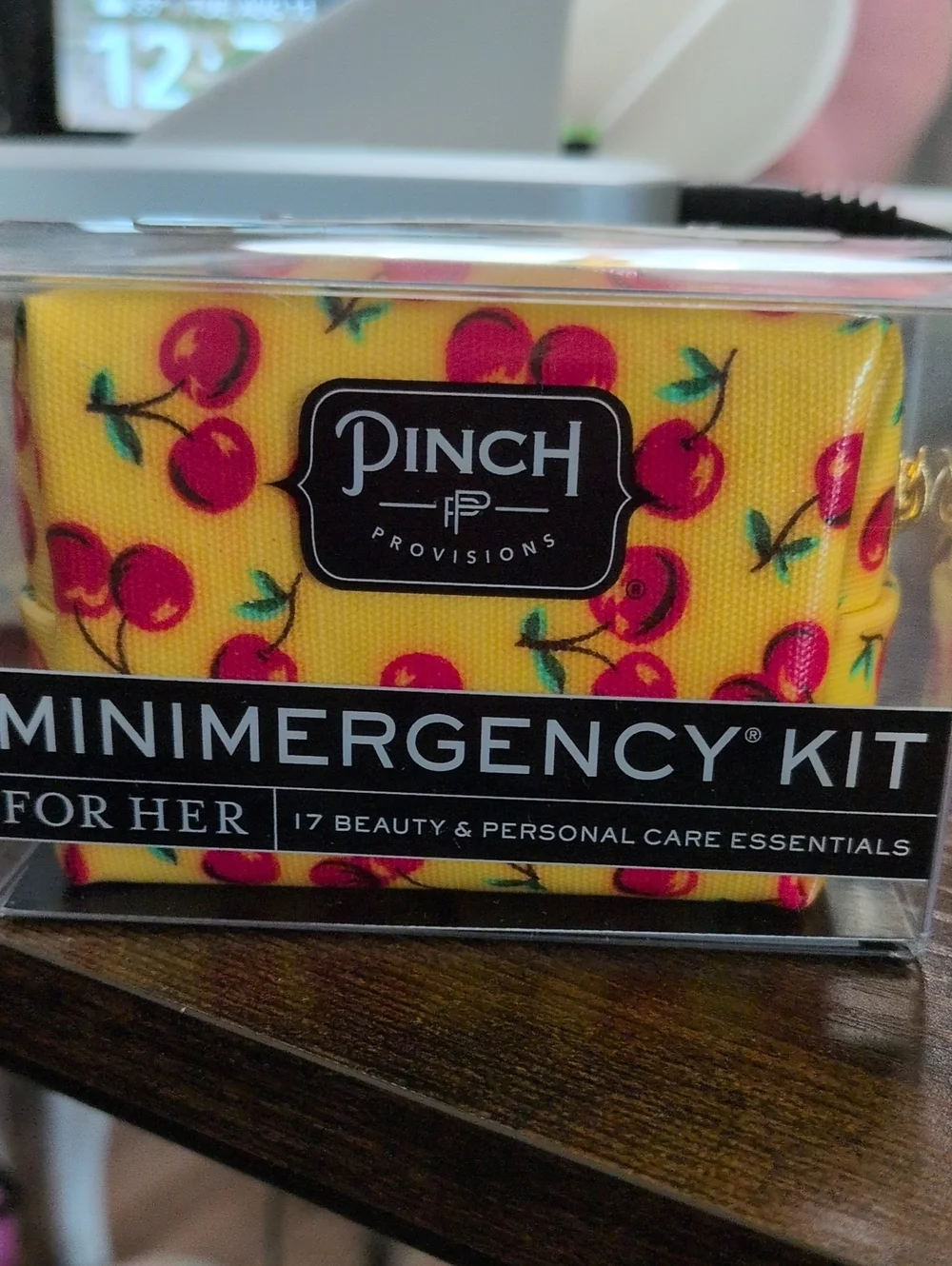 Cherry Print Mini Emergency Kit - For HER 17 Beauty And Personal Care Essentials